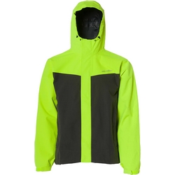 MEN'S FULL SHARE JACKET - HI-VIS YELLOW/GREY LARGE